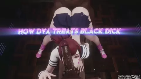 D.va Blacked edit - Sato_NSFW