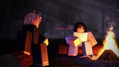 May goes camping