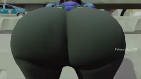 D.VA shaking that ass