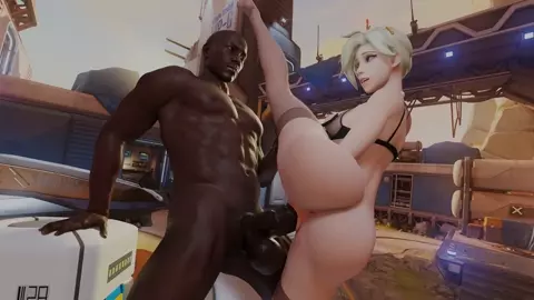 [4K] Mercy Split Fuck [SaveAss]