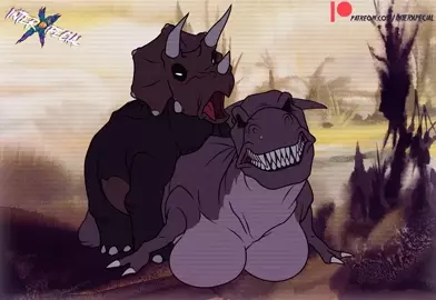 Fem Sharptooth & Daddy Topps