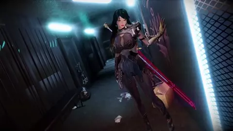 Vengeful female warrior