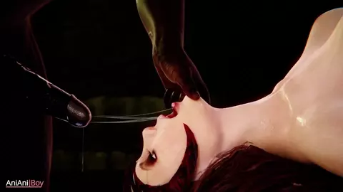 Scarlet Witch Deepthroat [Blacked][Anianiboy]
