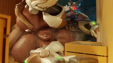 Reindeer Orisa Anal Fucked [Snips456Fur]