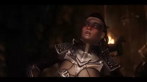 Heroine is taken by a Lurker while exploring the depths of Solstheim by Izzyguy1234