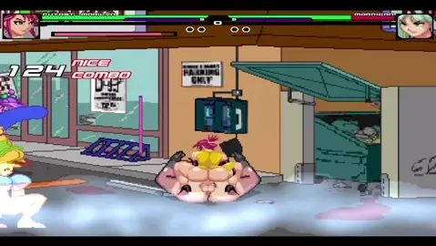 FutaBT Marilyn vs Morrigan + Bonus