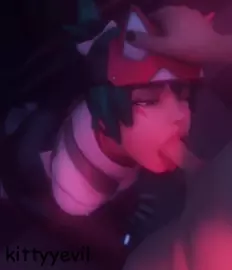 kiriko blowjob (kittyyevil)