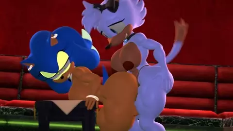 Futa Mouse fucking Futa Fem Sonic [silvertilver (4lifebunger)]