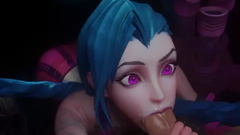 [4K] jinx blowjob (Bewyx)
