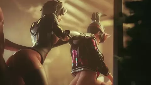 Kiriko And Mercy [Sageofosiris]