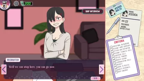 Horny Recruiter - Jessica