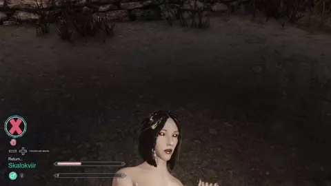 Fucking Serana Under The Rain Storm