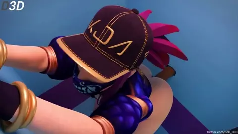 [4K] Akali Glory Hole [D3D]