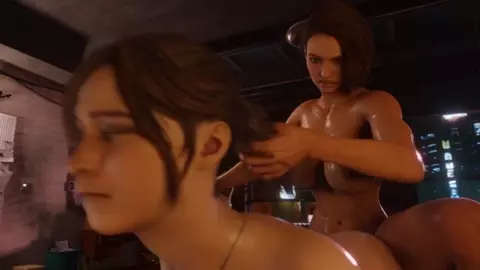 [4K] Claire Jill And Ada Threesome [WIP][Tunnofun]