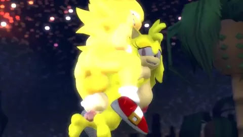 Super Sonic Funcking Super Futa Amy [silvertilver (4lifebunger)]