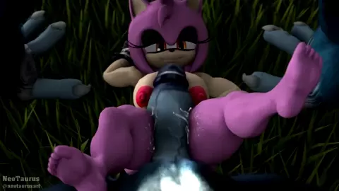 Werehog teasing Amy [neotaurus]