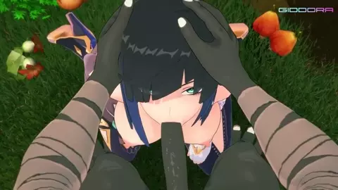 Yelan, a blowjob for hilichurl.
