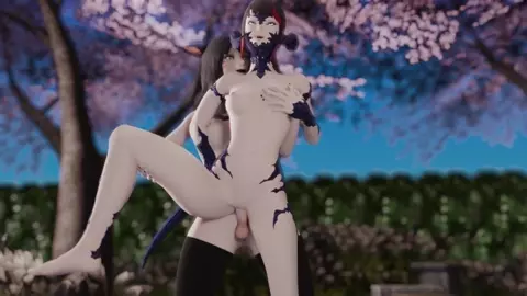 Nezumi having fun with a Xaela~ (No Sound) [xiv3D]