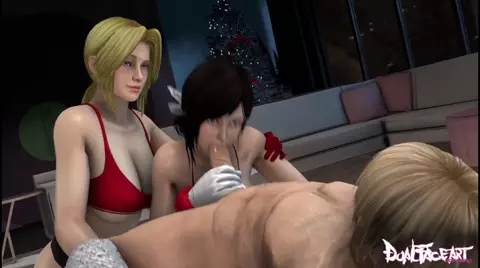 Dead or Alive Christmas Creampie Depraved Sisters Pt-Br legendado