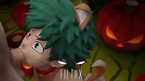 happy halloween (deku)