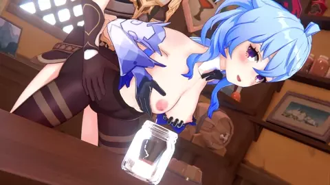 [4K] Ganyu's Daily Milk [Mellewd]