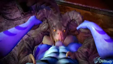 Dahsharky x Deathclaw [DahSharky]