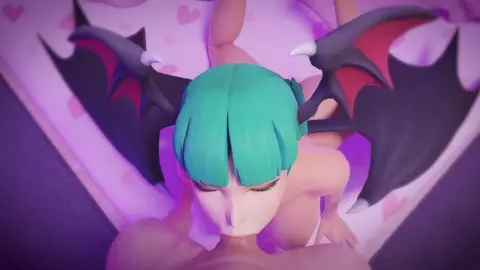 Morrigan Sucks your Dick [Kaegantonovich]