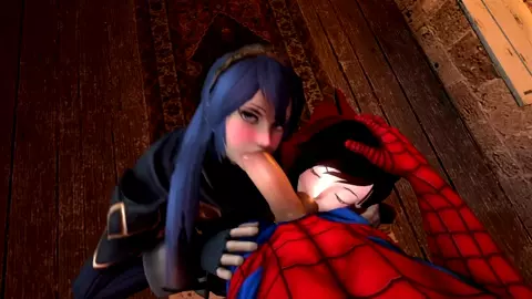 Ruby Rose Lucina and Spider-Man