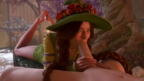 Mirabel Blowjob [White][Pewposterous][4K]