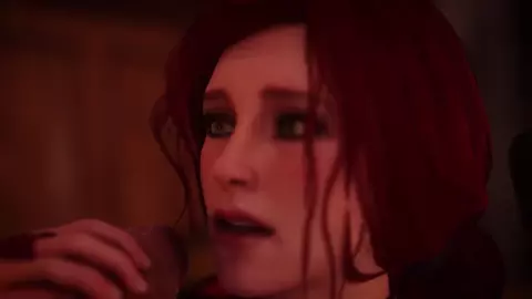 Yennefer Fucks Triss Butt [4k]