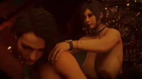 Ada Smashes Jills Asshole