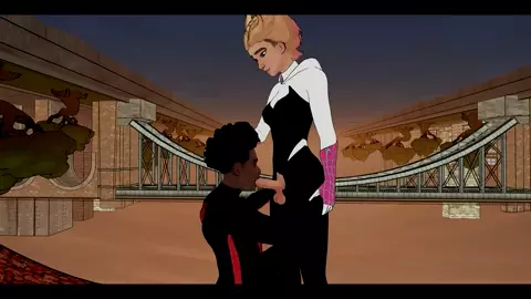 Miles X Gwen Blowjob (futa)