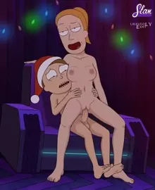 Morty and Summer (nude)