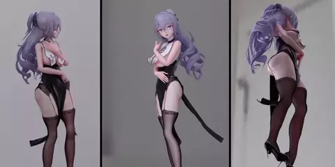 [JUSWE] APHO Bronya sexy dancing side by side [4K]