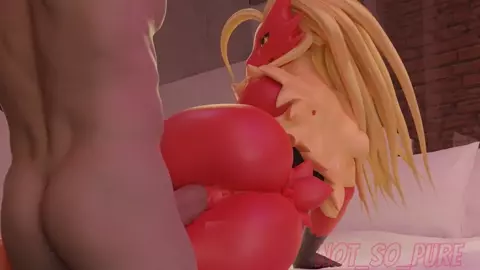 Blaziken is in heat