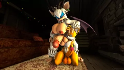 Futa Krampus Rouge the Bat for Xmas!