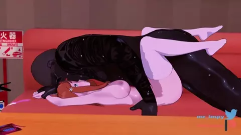 Bleach - Orihime blacked in karaoke bar [MrImpy]