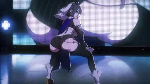 Ouro Kronii Twerking [Flou][4K]