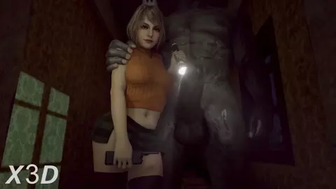 Ashley Graham And Mr. X [X3D][4K]