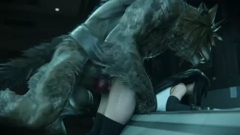 Tifa Lockhart And Werewolf Cloud [Rekin3D][4K]