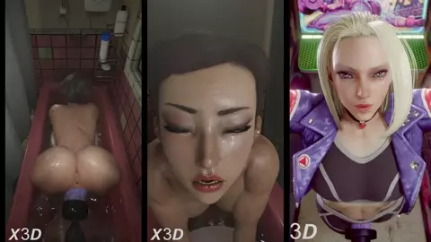 Street Fighter X3D PMV HMV