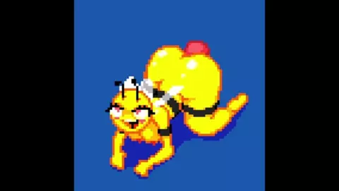 Lena the Bee Doggystyle Cumflation [sound edit]