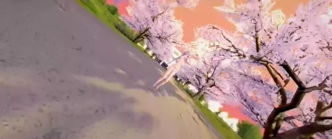 Honkai Impact Kiana Kaslana Nude Dancing Outside Hentai MMD 3D Pink Hair Red Eyes