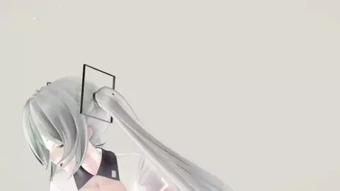 Hatsune Miku Hentai Undress Dance Vocaloid MMD 3D White Hair