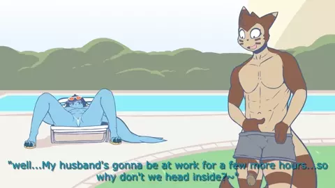 Corall Fucking The Pool Boy [Quin][4K]