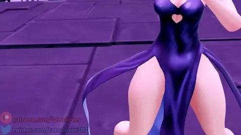 【R-18 MMD】Electric Valentine - Body To Body - Tatsumaki
