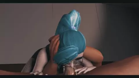 K/DA Seraphine Deepthroats A Massive Cock