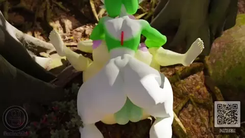 Gardevoir x Fluttershy crossover