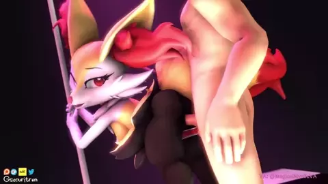 Braixen Gets Fucked At The Nightclub