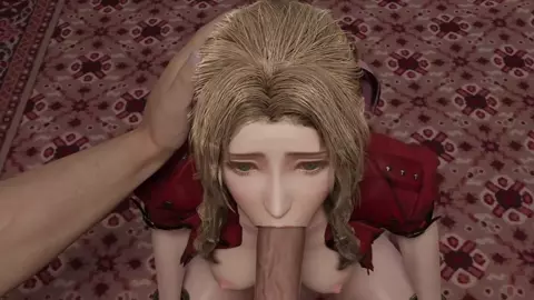 Aerith Blowjob [Gamingarzia]